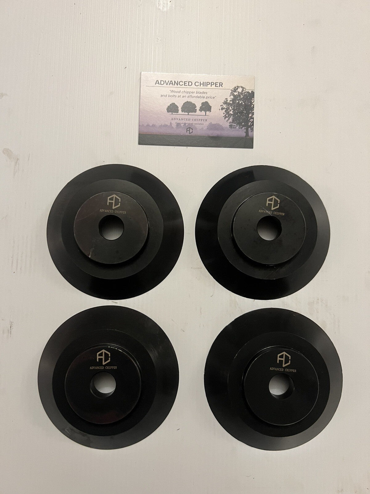 Chipper Disc blades to fit Greenmech Machines (BRAND NEW SET OF 4)