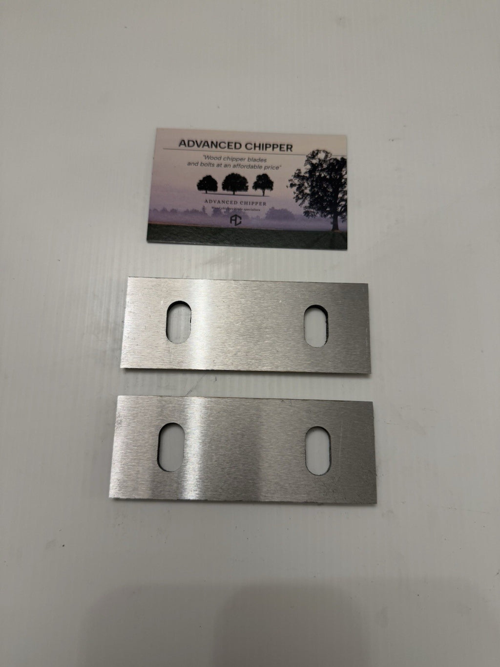 Chipper blades to fit FM6DD machine & Fitting Bolts (BRAND NEW SET)