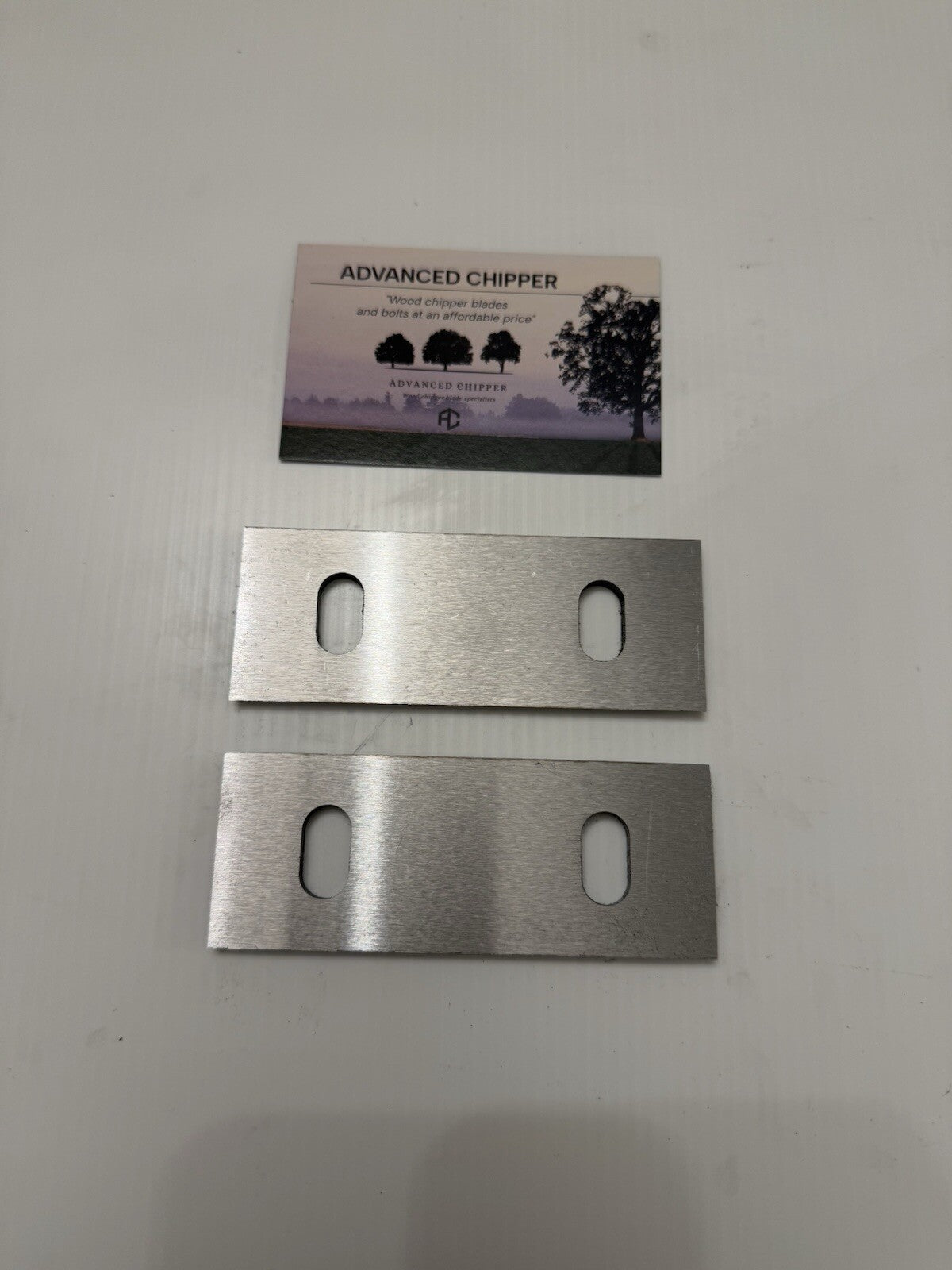 Chipper blades to fit FM6DD machine & Fitting Bolts (BRAND NEW SET)
