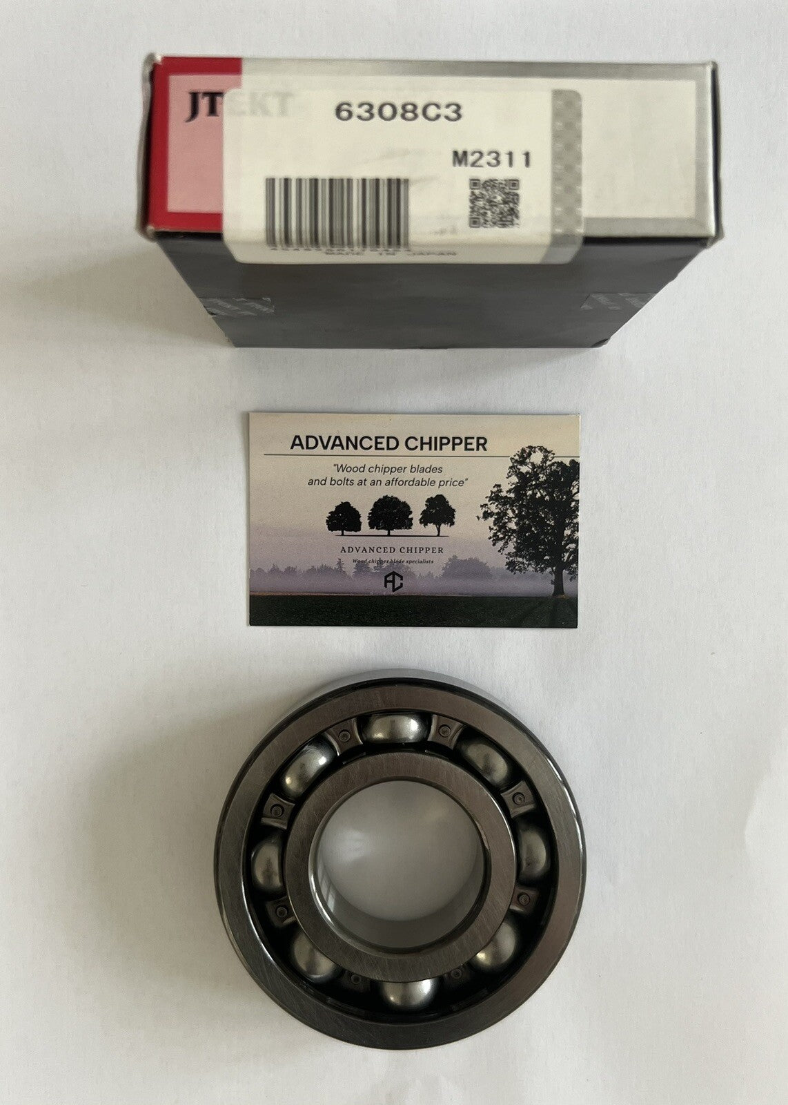 Front/Rear Rotor Bearing To Fit Timberwolf 230 Chipper Machine.