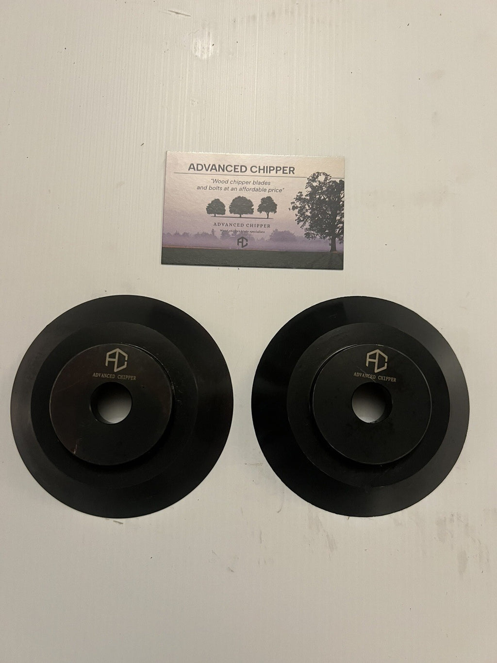 Chipper Disc blades to fit Greenmech Machines (BRAND NEW SET OF 2)