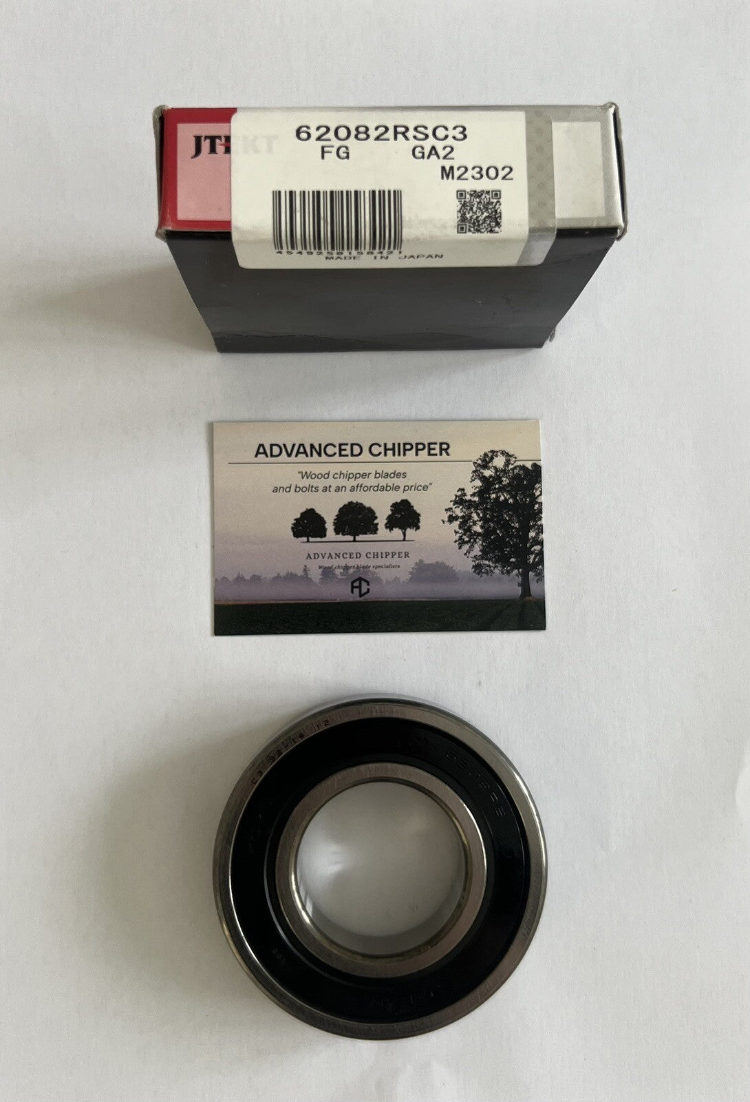 Rear Rotor Bearing Set To Fit Timberwolf  TW150DHB, 150DH, 125PH Chippers
