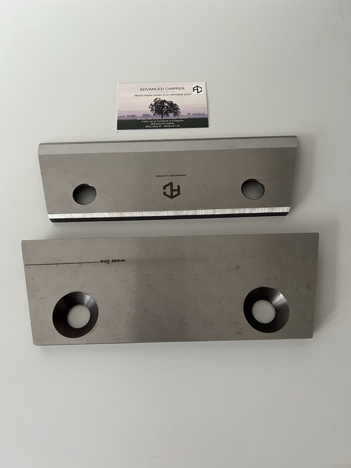 Chipper blades to fit Forst ST6/TR6/PT6 machines (BRAND NEW SET)