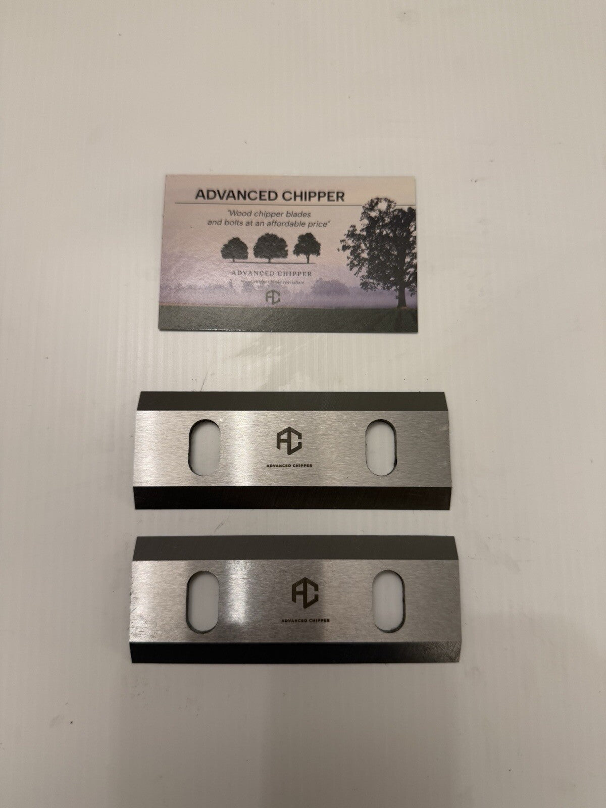 Chipper blades to fit FM6DD machine  (BRAND NEW SET)