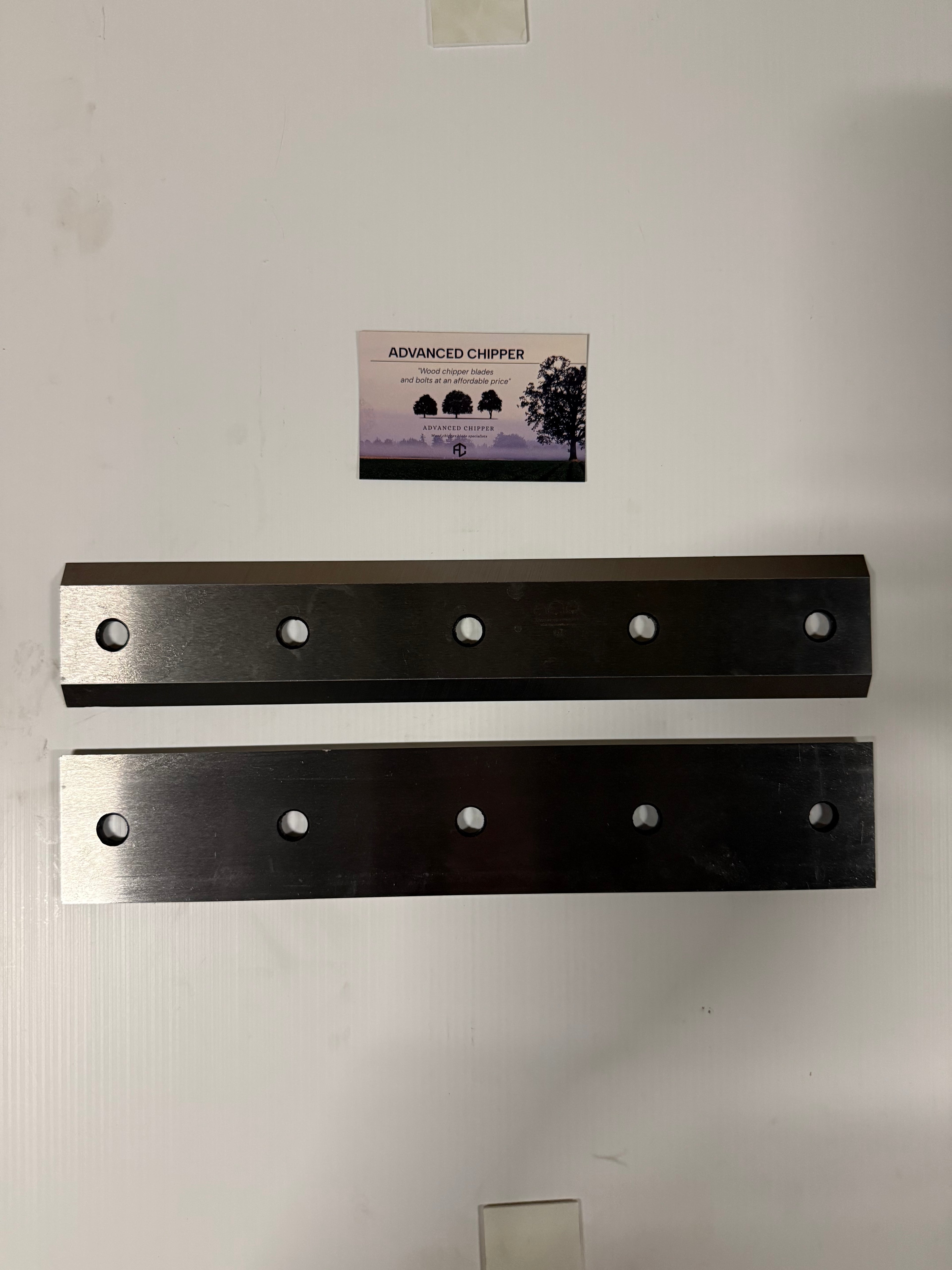 Chipper blades to fit FM18DD machine (BRAND NEW SET)