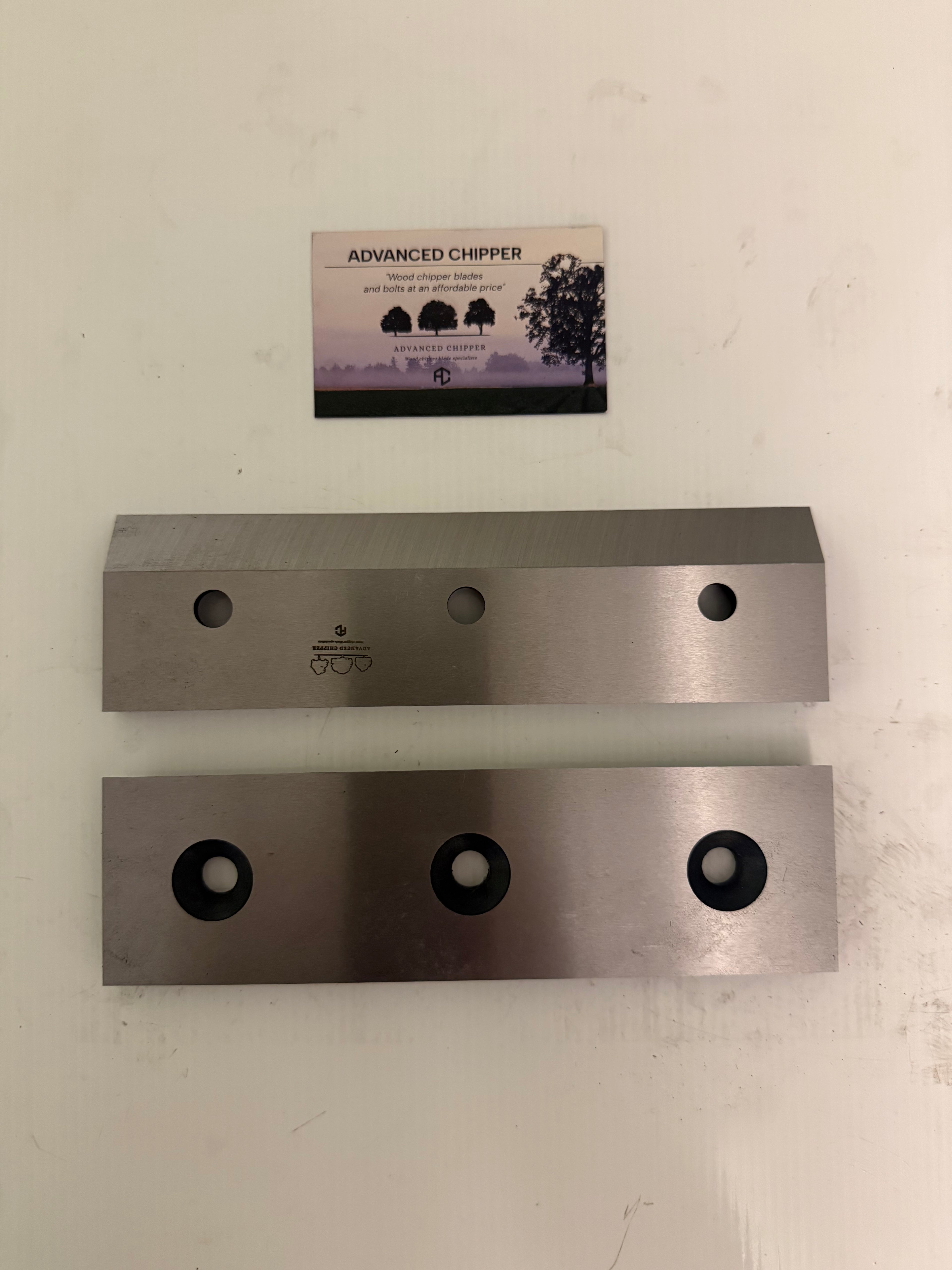 Chipper blades to fit JCB 15HP machines (BRAND NEW SET)
